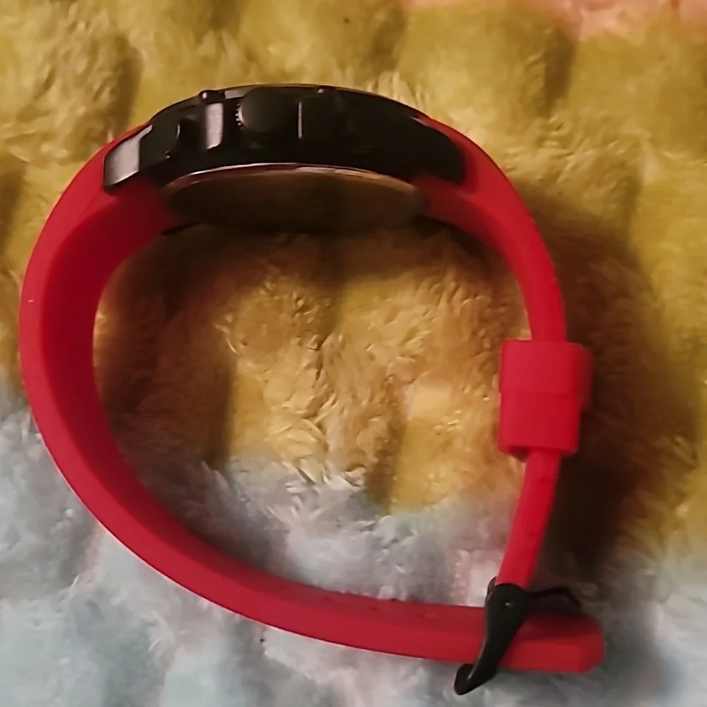 Swiss Hunter‎ Watch SH2469 Red Silicone Band
